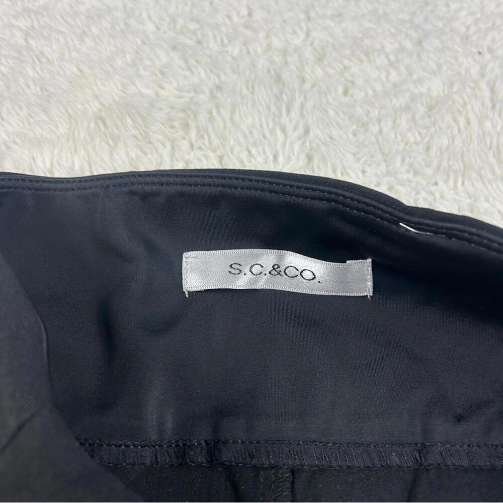 Eileen Fisher Black Wide Leg Casual Pants - Picture 5 of 12